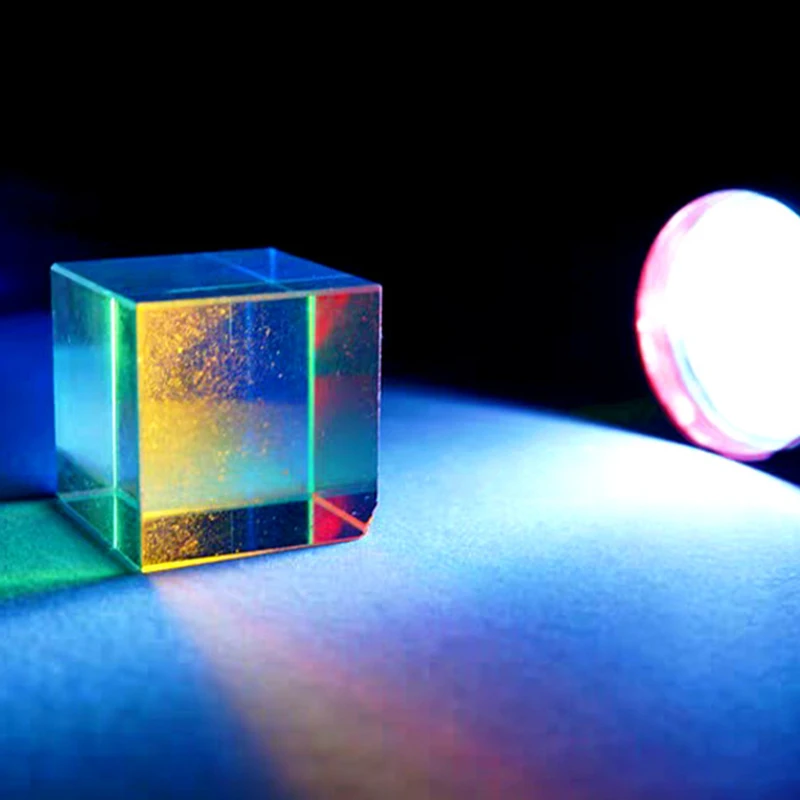 Оптическое стекло призма Rgb дисперсия Призма физика светильник спектр образовательная модель открытый фотографировать камера фильтр Phot