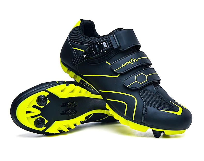 2020 New Mountain Bike Cycling Shoes Outdoor Non-Slip MTB Bicycle Shoes Self-Locking Breathable Bicycle Cleat Shoes Sneakers Men
