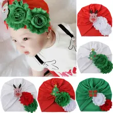 Аксессуары для детских вещей, Рождественское украшение для волос, шапочки для волос, креативные Мультяшные шляпы Санта-Клауса, реквизит для От 0 до 4 лет