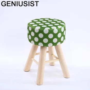 

Ottoman Cover Footstool Step Vanity Vestidor Living Room Chair Storage Sgabello Change Shoes Tabouret Poef Taburete Foot Stool