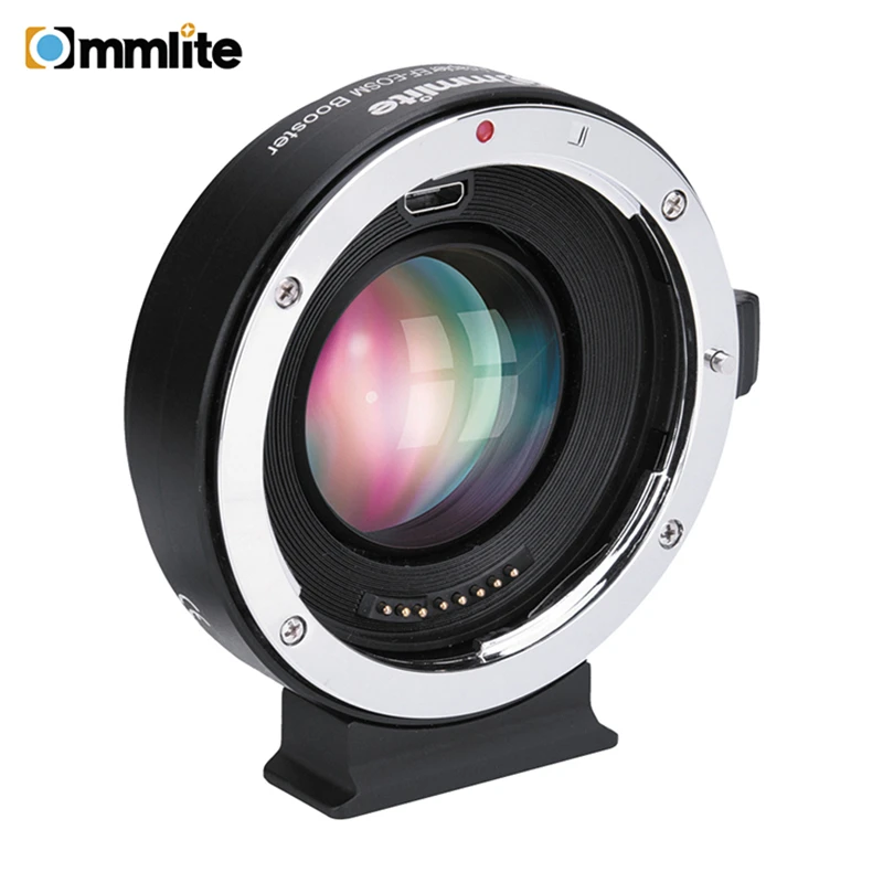 Commlite EF-EOSM адаптер-усилитель для объектива 0.71x усилитель фокусного расстояния AF адаптер для объектива Canon EF для камеры EOSM M5 M6