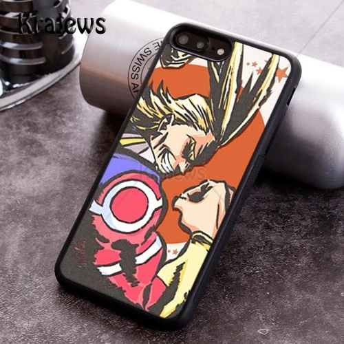 Чехол для телефона krajedies My Hero Academy All Might для iPhone X XR XS 11 Pro MAX 5 6 6S 7 8 Plus samsung Galaxy S7edge S8 S9 S10 - Цвет: 009