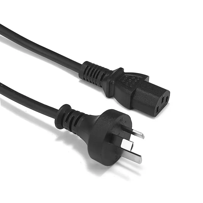 Power Cord Cable 3 Prong Universal Standard 5ft PC Computer HDTV Monitor 