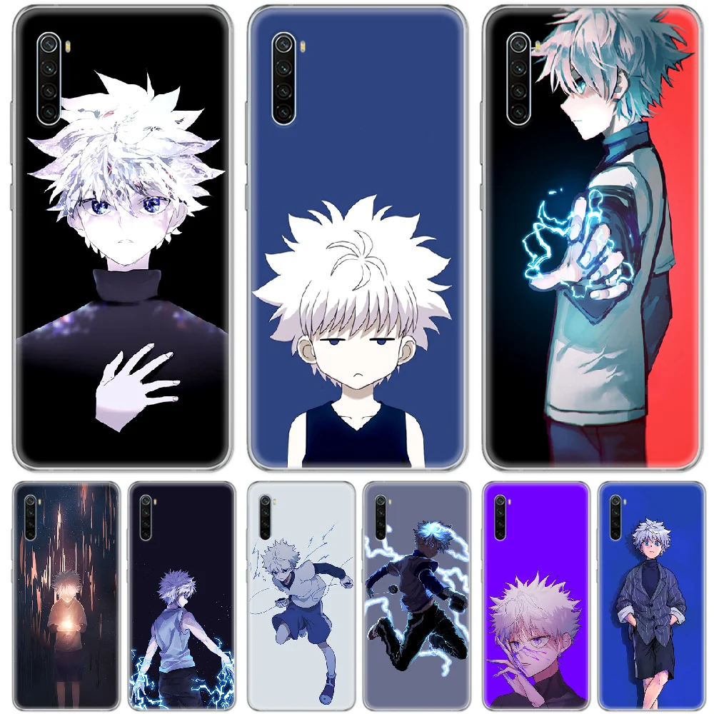 Чехол для телефона с аниме hunter x Killua прозрачный чехол xiaomi Redmi 3S 4A 5A 6A 5 Plus 4X 7 8 8a CC9 K20
