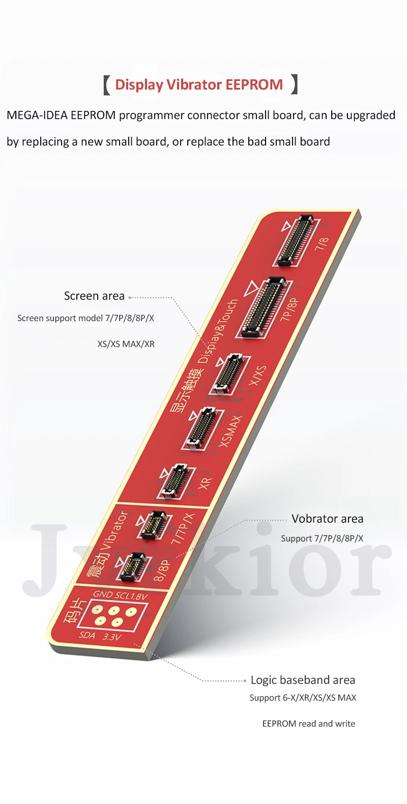 Qianli MEGA-IDEA ЖК-дисплей Экран True Tone EEPROM Фоточувствительный вибратор для чтения и записи восстановить программист для iPhone 7/8G/8 P/X/XS/MAX