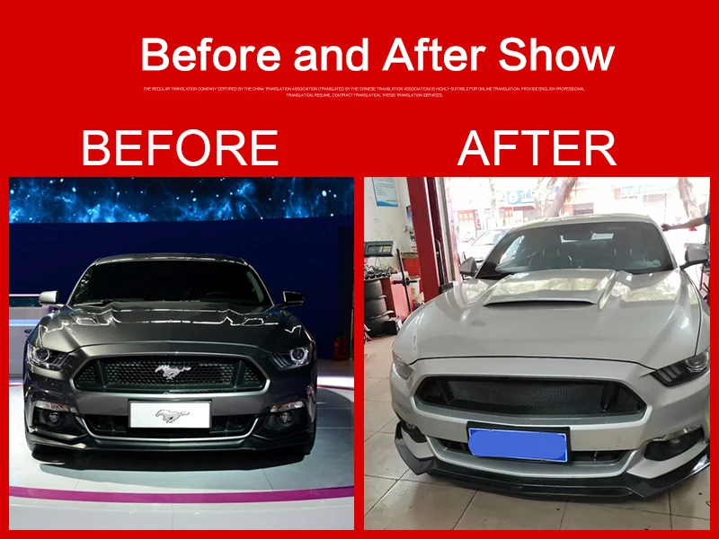 Использование для Ford Mustang гоночные грили 16 17 лет Настоящее углеродное волокно 2 шт. Refitt Передняя Центральная гоночная решетка крышка аксессуары