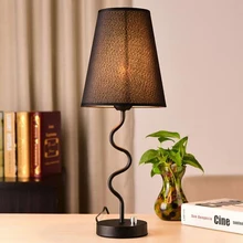 Современный модный Декор E27 110 V/220 V испанский защитник настольные лампы для спальни/гостиной освещение