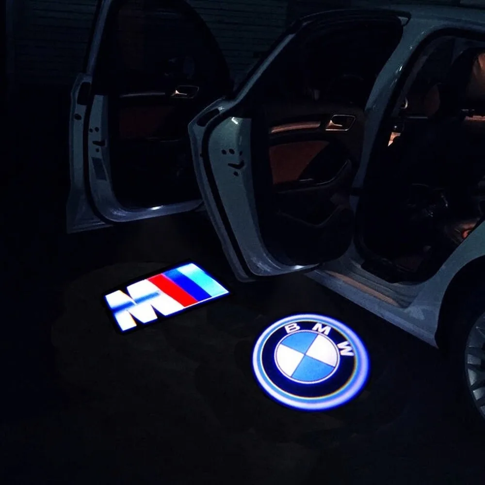 Подходит для BMW Добро пожаловать лампы украшение на дверь автомобиля радий