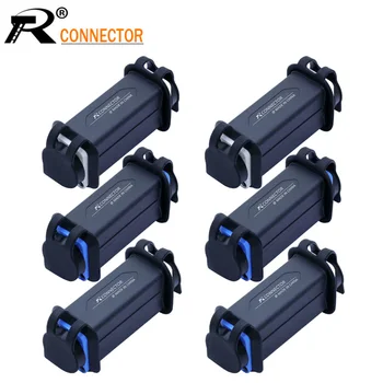 

100pcs Waterproof Power connector Female Panel Mount Jack to Jack Adapter Speaker AC Coupler Extender connector 3PIN convertor
