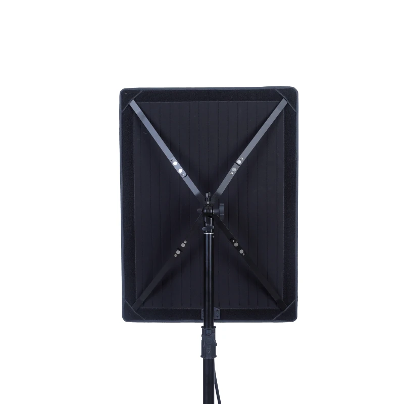 Falcon Eyes 100W RGB LED-video Fotografia Light 2800-10000K Bærbar støtte APP Fjernkontroll Kontinuerlig belysningslampe RX-818 Zhiyun Yongnuo Nanguang Godox Filmfoto Gjør youtube Studio Live