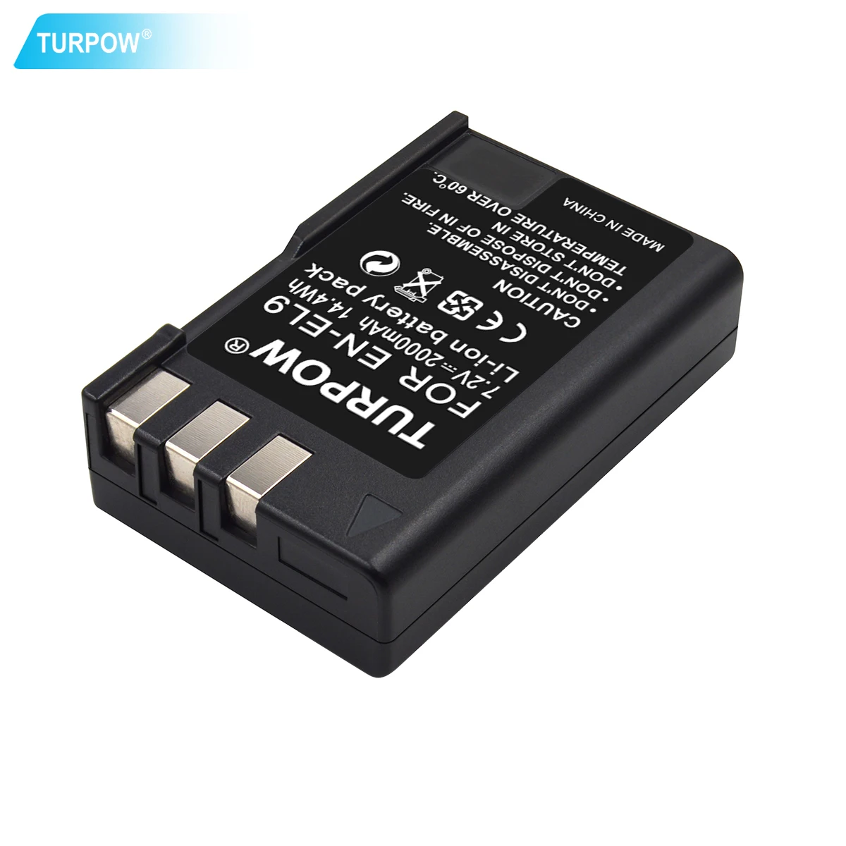 Turpow 7 2 v 0 mAh EN EL9 EL9a Аккумулятор для цифровой камеры Nikon D40 D60 D40X D5000 D300 L15|Цифровые