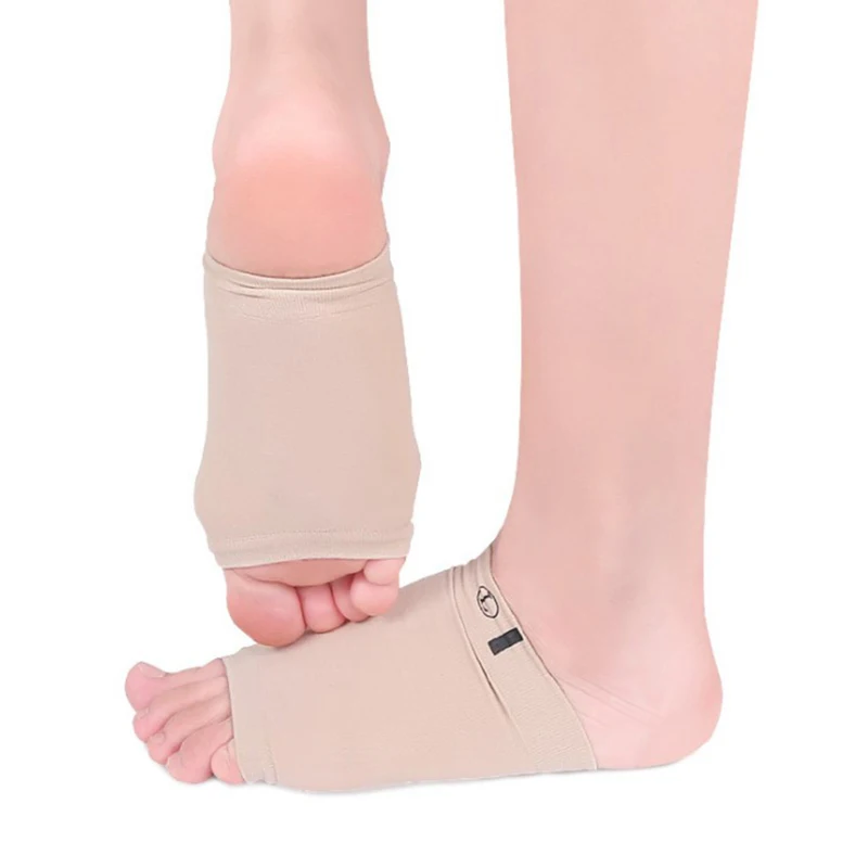 Pair Arch Support Sleeves Plantar Fasciitis Heel Spurs Foot Care