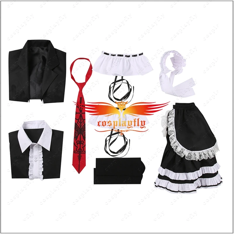 Костюм для косплея аниме Danganronpa Dangan Ronpa Celestia Ludenberg платье взрослых женщин