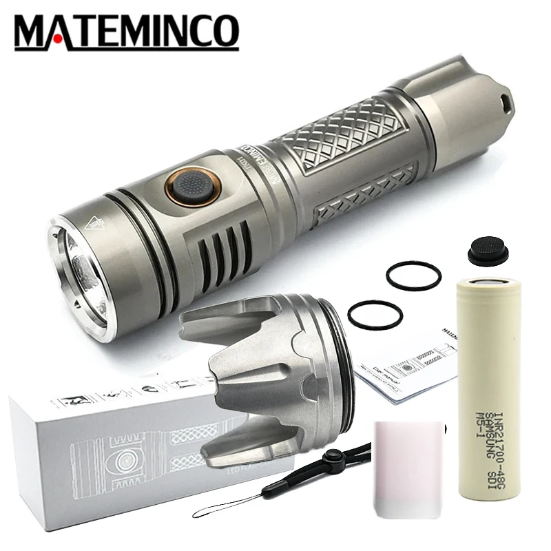 Тактический фонарь Mateminco TK01 CREE XHP50.2 max 2215LM USB перезаряжаемый дальность луча 309 м