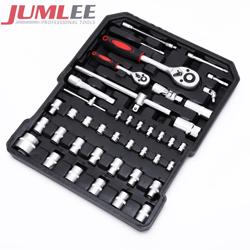 Jumlee Hardware Tool Manual Operation Repair Wrench Tool Suit 187 Paper  Group Combine Suit Automobile Service Tool