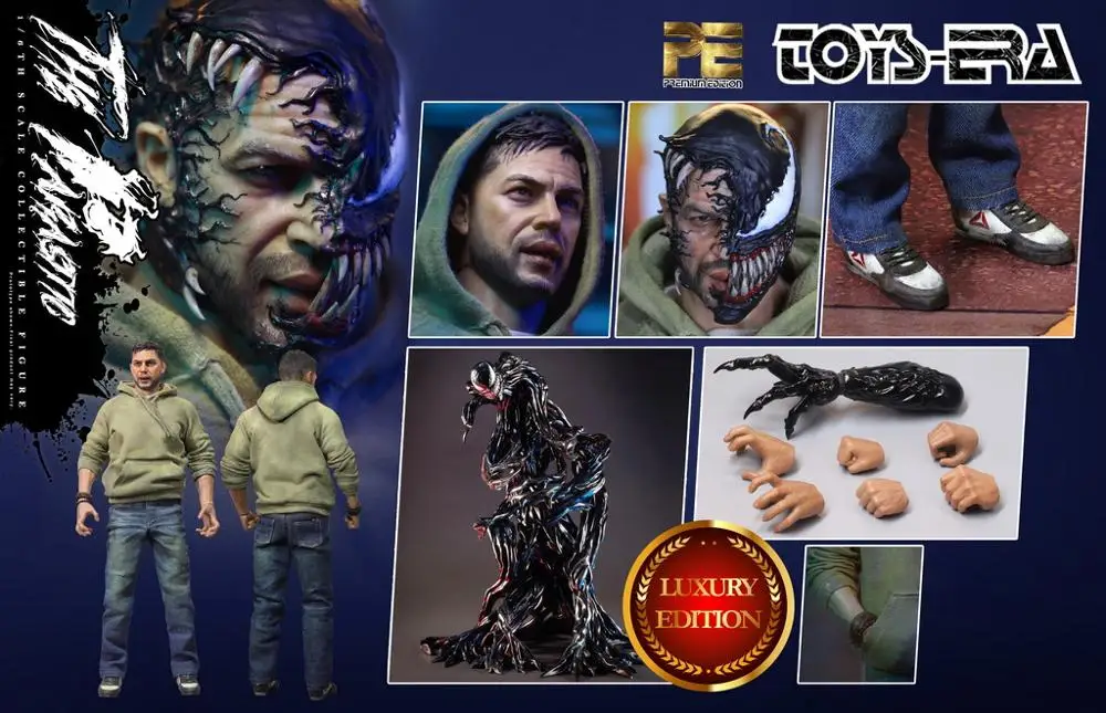 

Toys Era 1/6 Action Figure The Parasitic PE003 Normal headsculpt