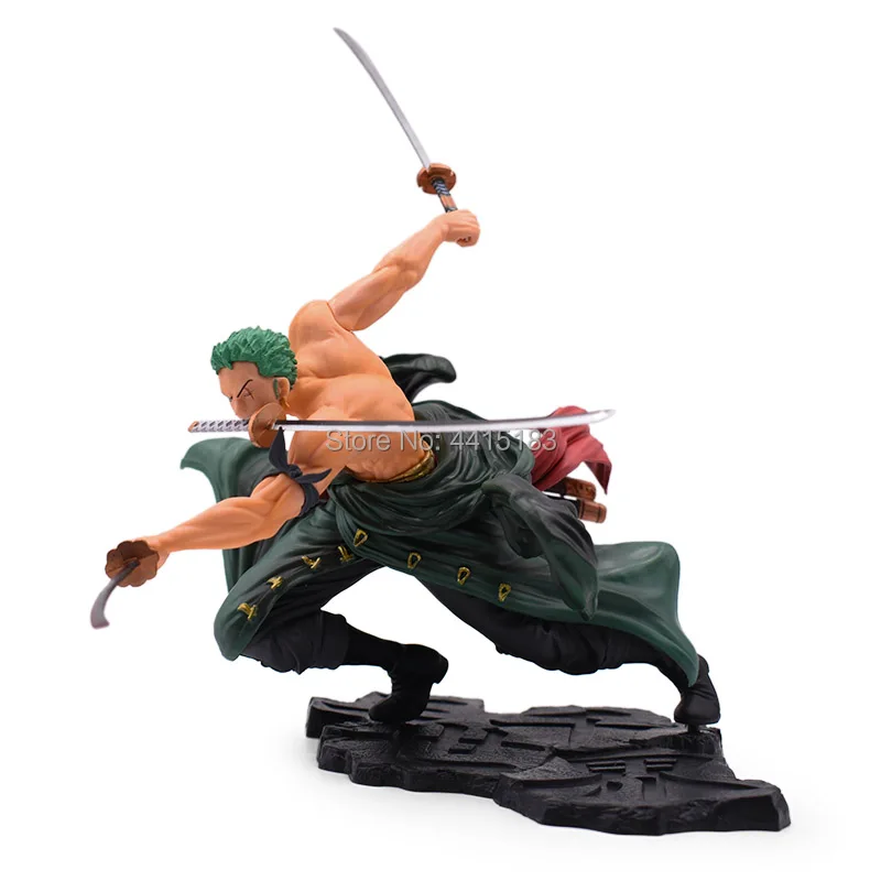 18 см аниме одна деталь фигурка поп Roronoa Zoro SA-MAXIMUM вер. ПВХ мультяшная фигурка игрушки Коллекционная модель подарок для мальчика