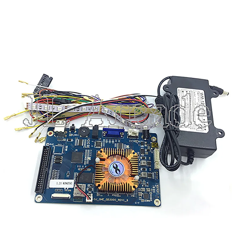 134 x 3d игры 2448 в 1 игровая консоль PCB 3D аркадная машина настольная поддержка CGA VGA HDMI для HD видеоигр консоль Pandora Treasure