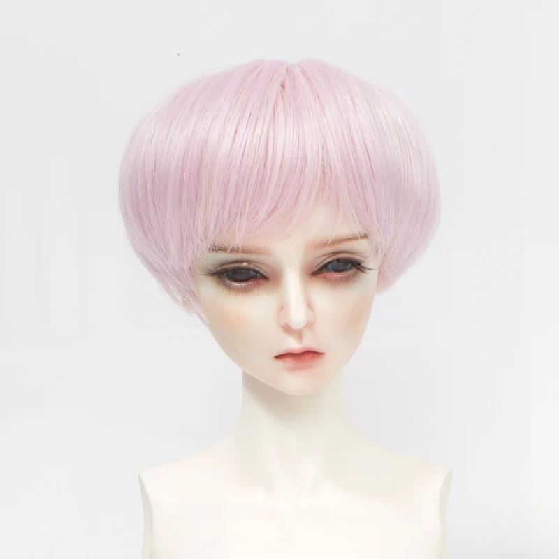 6 only wig Bjd JD 1/8 волосы кукла парик высокотемпературный волоконный кукольный парик набор париков мульти-цветная кукла аксессуары - Цвет: 6 only wig