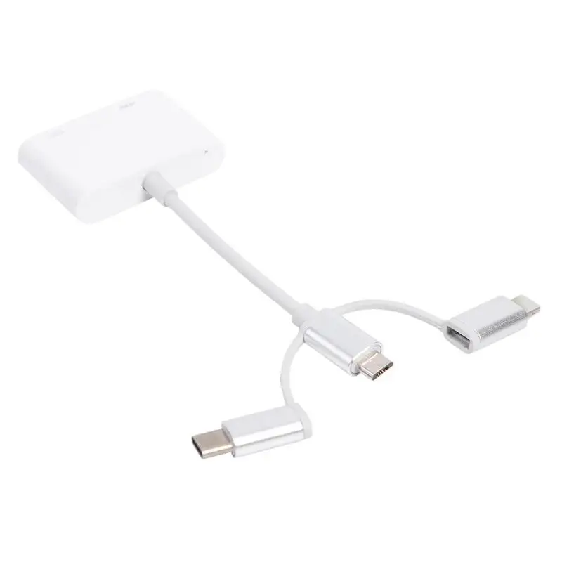8-контактный штекер 1080P HDMI 8-контактный женский Цифровой AV адаптер для iPhone X 8 7