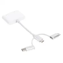 8-контактный штекер 1080P HDMI 8-контактный женский Цифровой AV адаптер для iPhone X 8 7