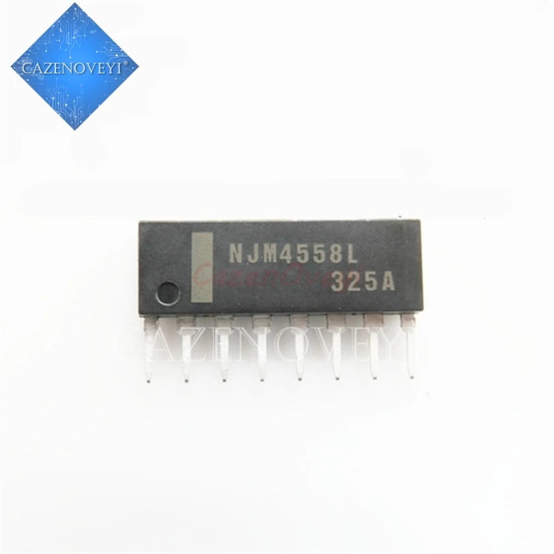 10 шт./лот NJM4558L NJM4558 NJM4560L NJM4560 SIP-8 на складе | Электронные компоненты и