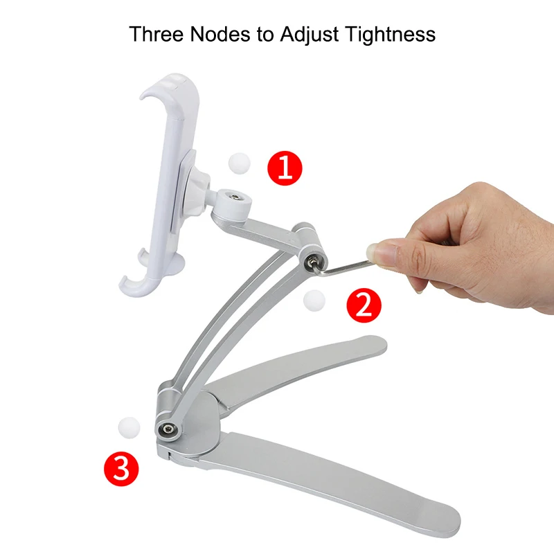 

Newly Kitchen Tablet Mount Stand Desktop Recipe Holder Bracket Adjustable Arm For 5-10.5inch Tablet 999