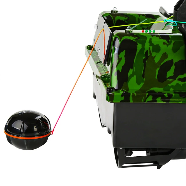 500m RC Fishing Bait Boat Dual Motor Fish Finder 1.5KG Loading Automatic  Cruise Low Battery/