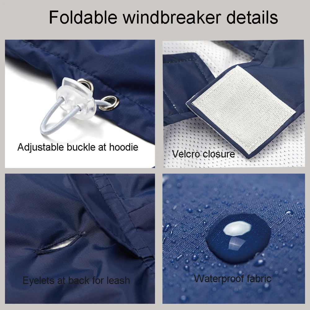 dog jacket details
