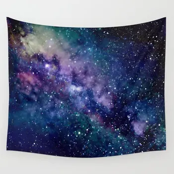 

Milky Way Wall Tapestry Cover Beach Towel Home Decoration Wall Hanging for Bedroom Living Room