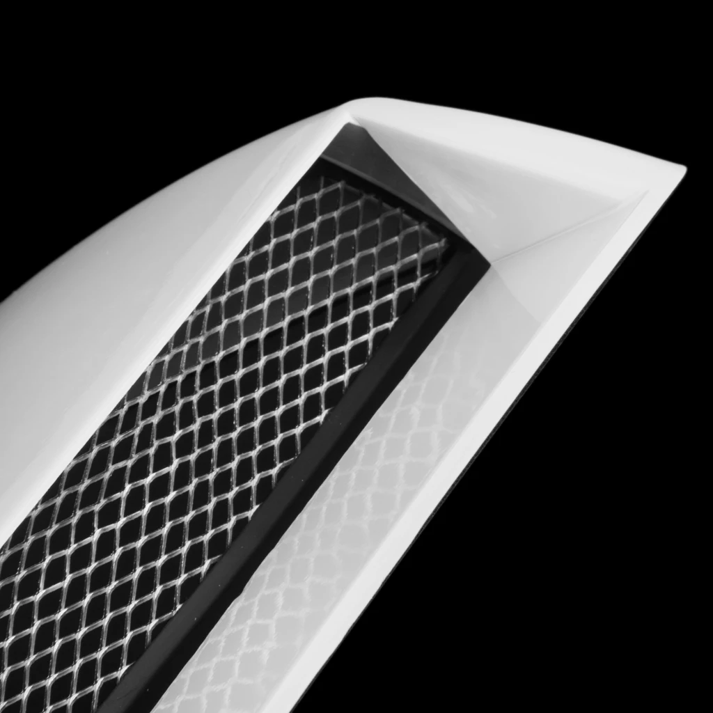 Car Hood Simulation Air Flow Intake Vent Bonnet Cover Decoration Sticker
