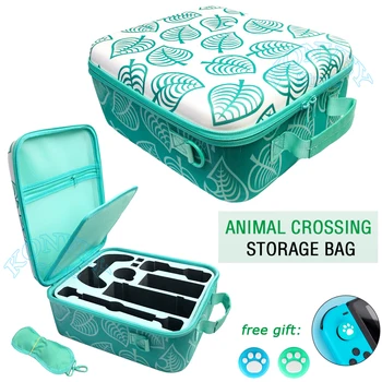 

Nintend Switch Animal Crossing Big Storage Carrying Bag Nintendoswitch Travel Hard Case Cover for Nintendo Switch Accessories