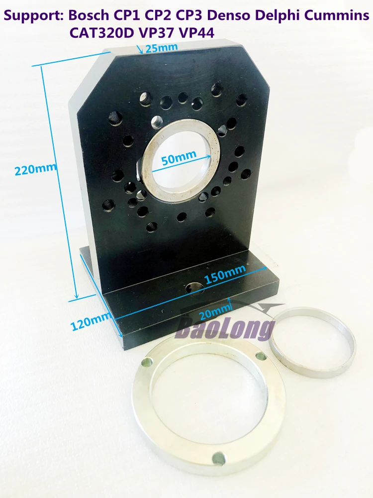 Staffa Pompa Diesel Per Bosch Cp1 Cp2 Cp3 Denso Delphi Cummins Cat320D Vp37 Vp44, Dispositivo Di Supporto Pompa Carburante Common Rail