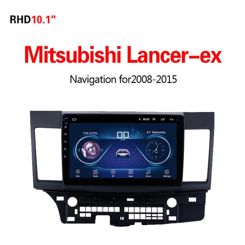 Lionet gps навигация для автомобиля Mitsubishi Lancer-ex 2008- 10,1 дюймов RM2003Y - Размер экрана, дюймов: WIFI 1G16G
