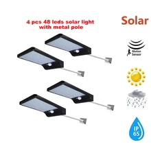 2/4pcs LED Garden Lights Solar Lawn Lamps Night Lights Arrival Solar-Powered Lawn Lamp Home Garden Creative Solar Lamps security
