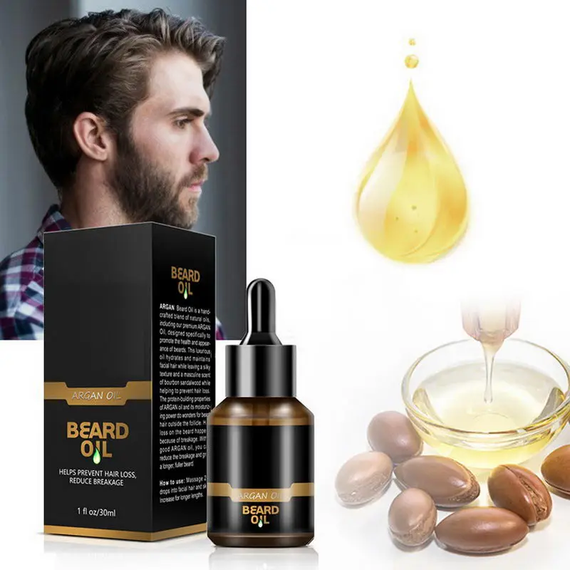 Limited Chance for  Men's Beard Essential Oil Plant Formula Beauty Makeup Skin Care Men's Products MP789