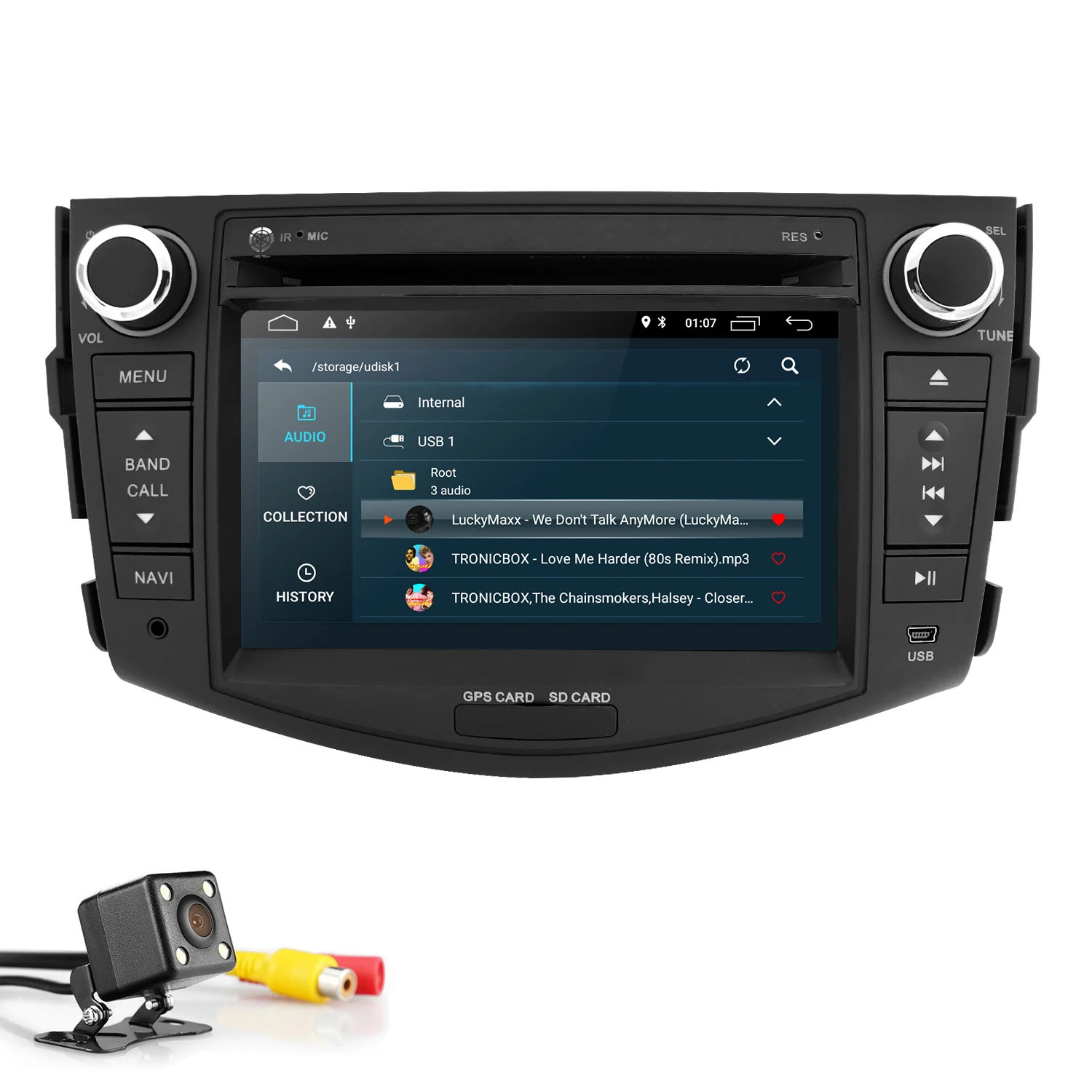 Flash Deal 2Din 2G+16G Android 9.0 Car DVD Player for Toyota RAV4 1026*400 Screen Video Stereo GPS Navigation Radio RDS 4G Wifi DAB TPMS BT 2