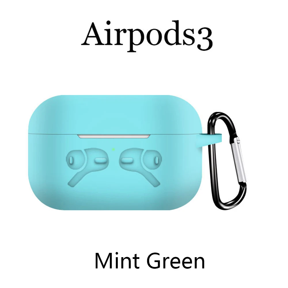 Для AirPods Pro чехол силиконовый чехол Bluetooth наушники защитная крышка наушники против царапин аксессуары эластичные гладкие чехлы