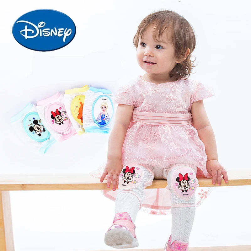 

Disney Toddler Elastic Leg Warmers Soft Thicken Kneepad Cotton Breathable Anti-slip Safety Crawling Protector Baby Accessories