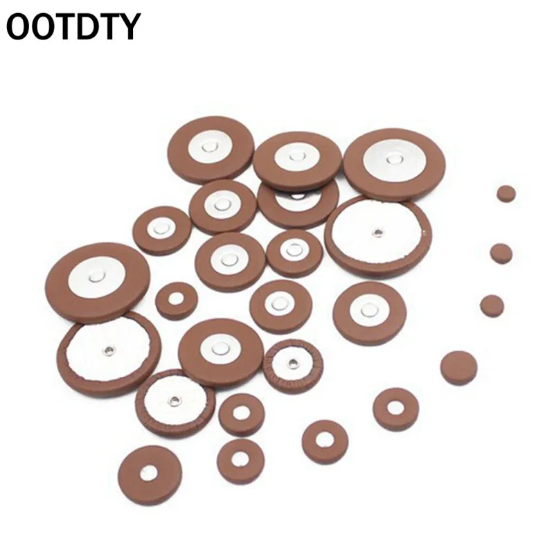 OOTDTY 25 шт. альт саксофон Саксофон remplacement Bois искусственной колодки en cuir