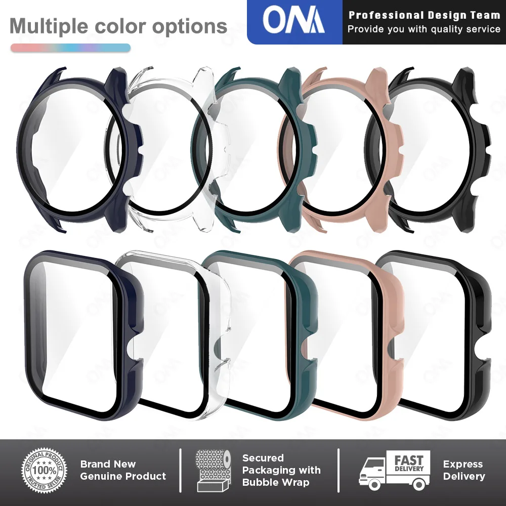 PC Protective Case + Screen Protector for Huami Amazfit GTR3 GTR 3 Pro GTS3 GTS 3 Cover with Tempered glass Smart Watch Shell