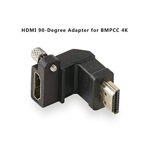 Tilta черный HDMI под углом 90 градусов адаптер для BMPCC 4K 6K клетка Камера буровая