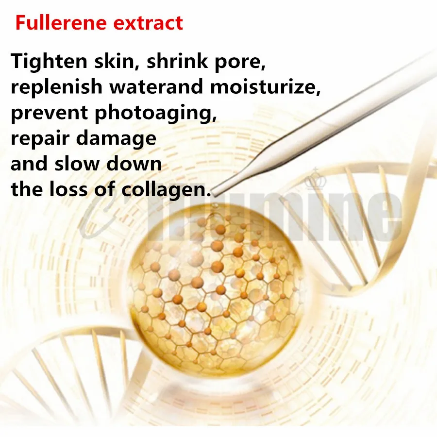 Fullerene эссенция восстановление увлажнение анти-кислород антивозрастной яркий Крем Для Очищения Пор Носа