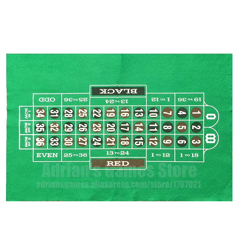 60*40см Russian Roulette Русская рулетка скатерти покер Poker Table Rulet скатерть набор для