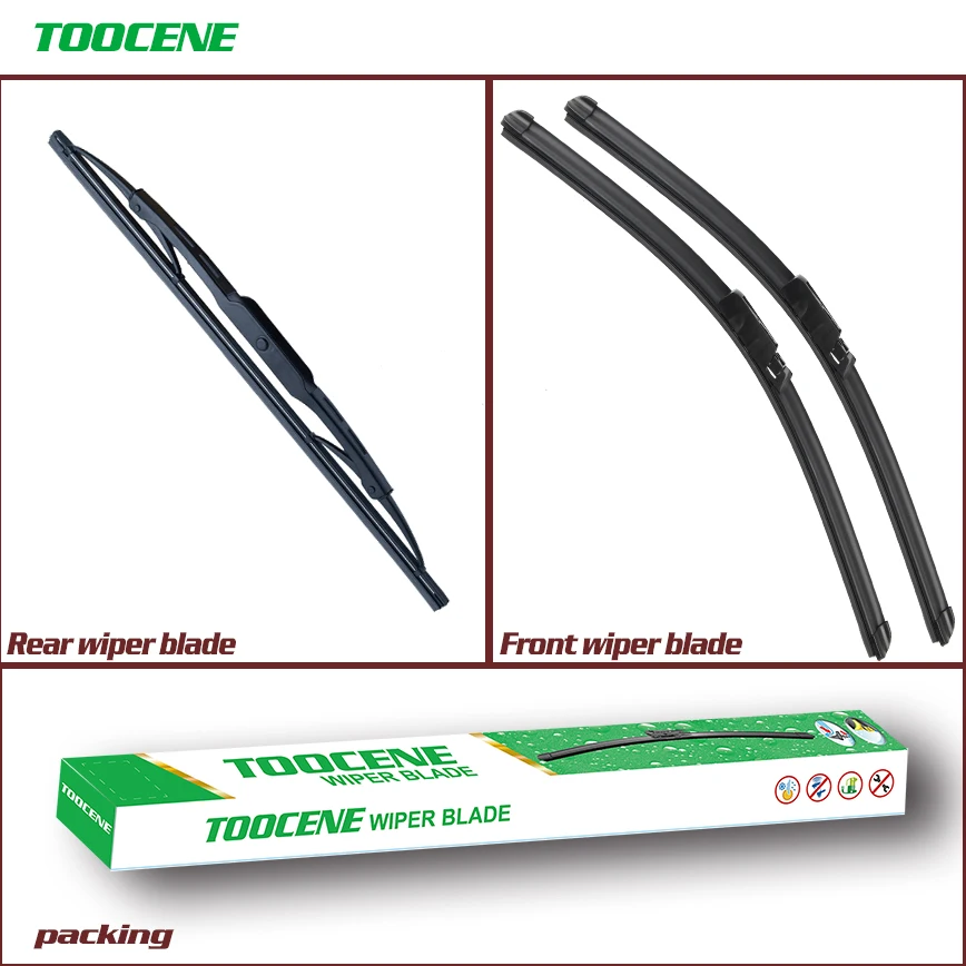 Spazzole Tergicristallo Anteriore E Posteriore Per Audi A6 C6 4F 2004-2011 Tergicristallo Per Parabrezza Auto 22 22 16"
