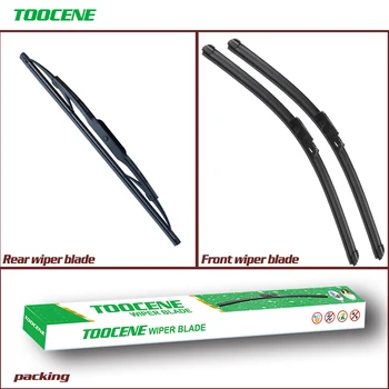 

Front and Rear Wiper Blades For Audi A6 C6 4F 2004-2011 Windshield Windscreen wiper Window 22+22+16"