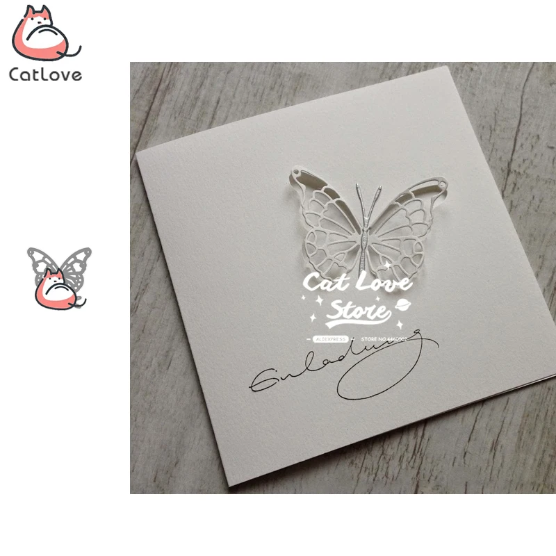 

Butterfly Animal Metal Cutting Dies Scrapbooking Stencil DIY Decorative Craft Embossing Die Cuts Card Making New Dies For 2019