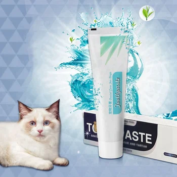 

Pet Dog Toothpaste Pet Teeth Cleaning Supplies Vanilla Taste Pet Dog Oral Care Cat Dog Toothpaste For Dog Reduce Tartar