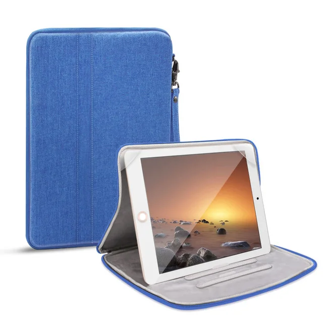 Подходит для ipad 9,7 дюймов Защитная сумка для планшета светильник бизнес сумка для компьютера для ipad Pro 9,7/10,5/11 дюймов для huawei - Цвет: Blue