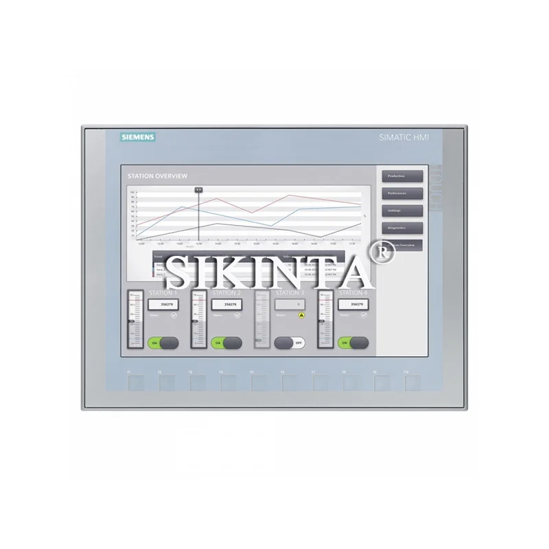 Оригинальная сенсорная панель SIEMENS HMI SIMATIC PLC KTP1200 новый сенсорный экран 6AV2123-2MA03-0AX0